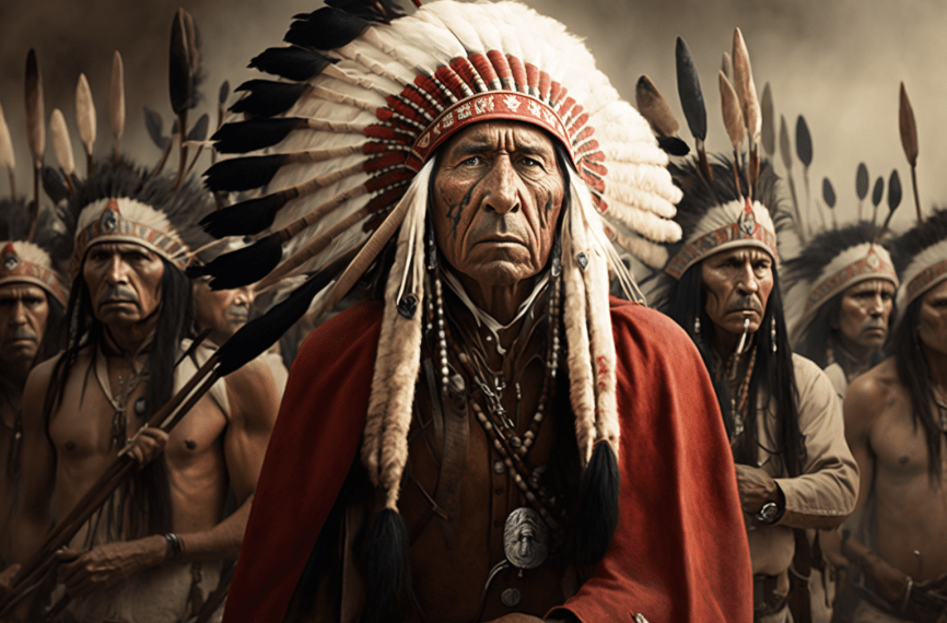 Chief Red Cloud: Leider van de Oglala Lakota Sioux (1822-1909)