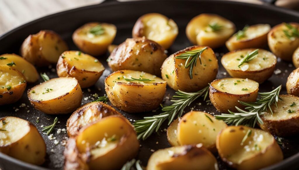 Rosemarijn aardappeltjes uit de oven