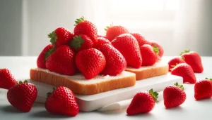 Een Magische Formule: Aardbeien Op Wit Brood
